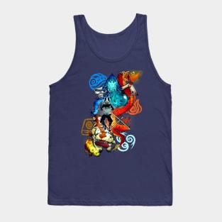 Avatar - The 4 Elements Tank Top